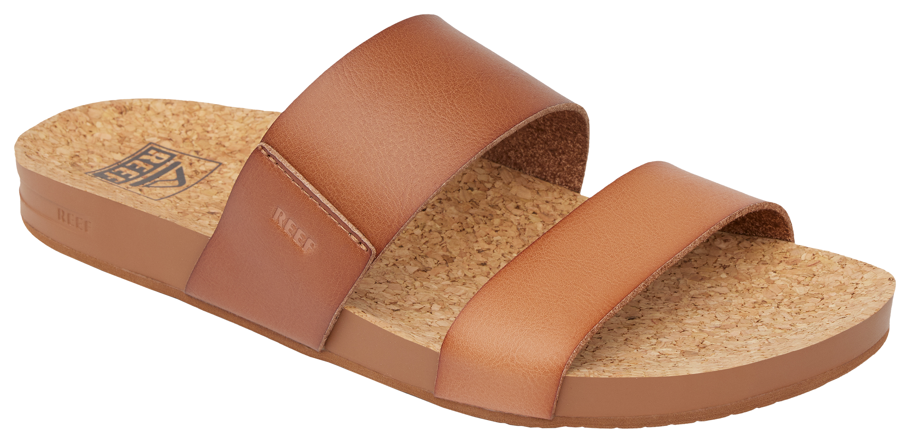 Image of Reef Cushion Vista Sandals for Ladies - Espresso Duo - 7M
