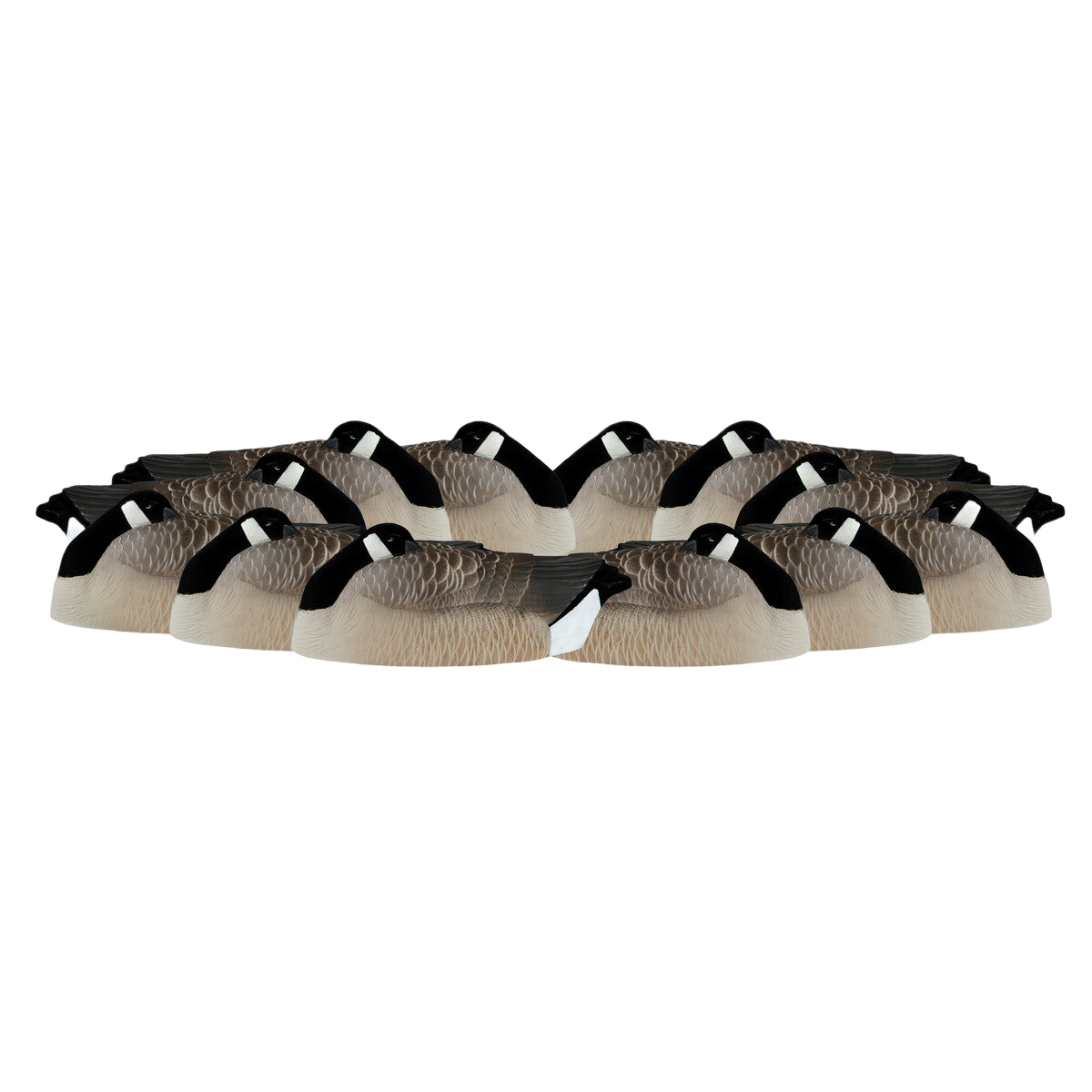 Image of Dakota One Piece Fully Flocked Canada Sleeper Shell Decoys 12 Pack