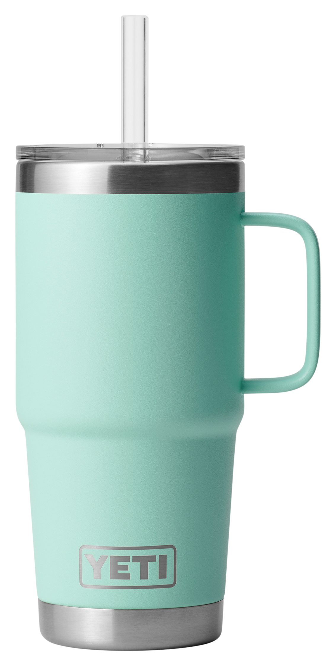 Image of YETI Rambler 25-Oz. Mug with Straw Lid - Seafoam