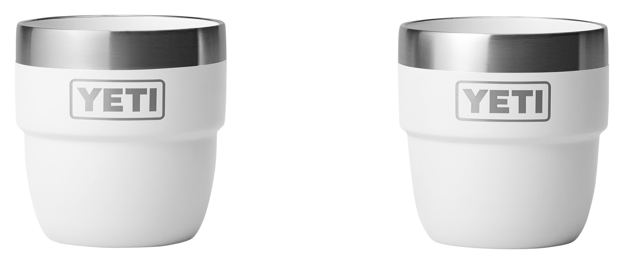 Image of YETI Rambler 4-oz. Espresso Stackable Cup 2-Pack - White