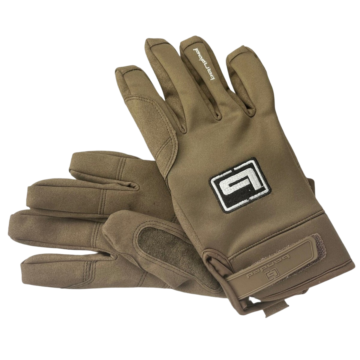 Image of Banded Soft Shell Blind Gloves - Marsh Brown - M