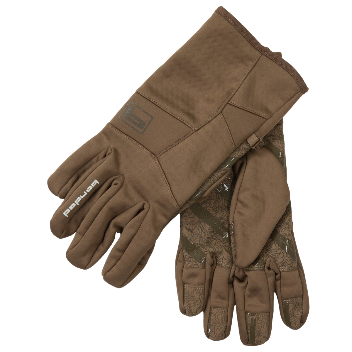 Image of Banded FrostFire Softshell Glove - Marsh Brown - 2XL