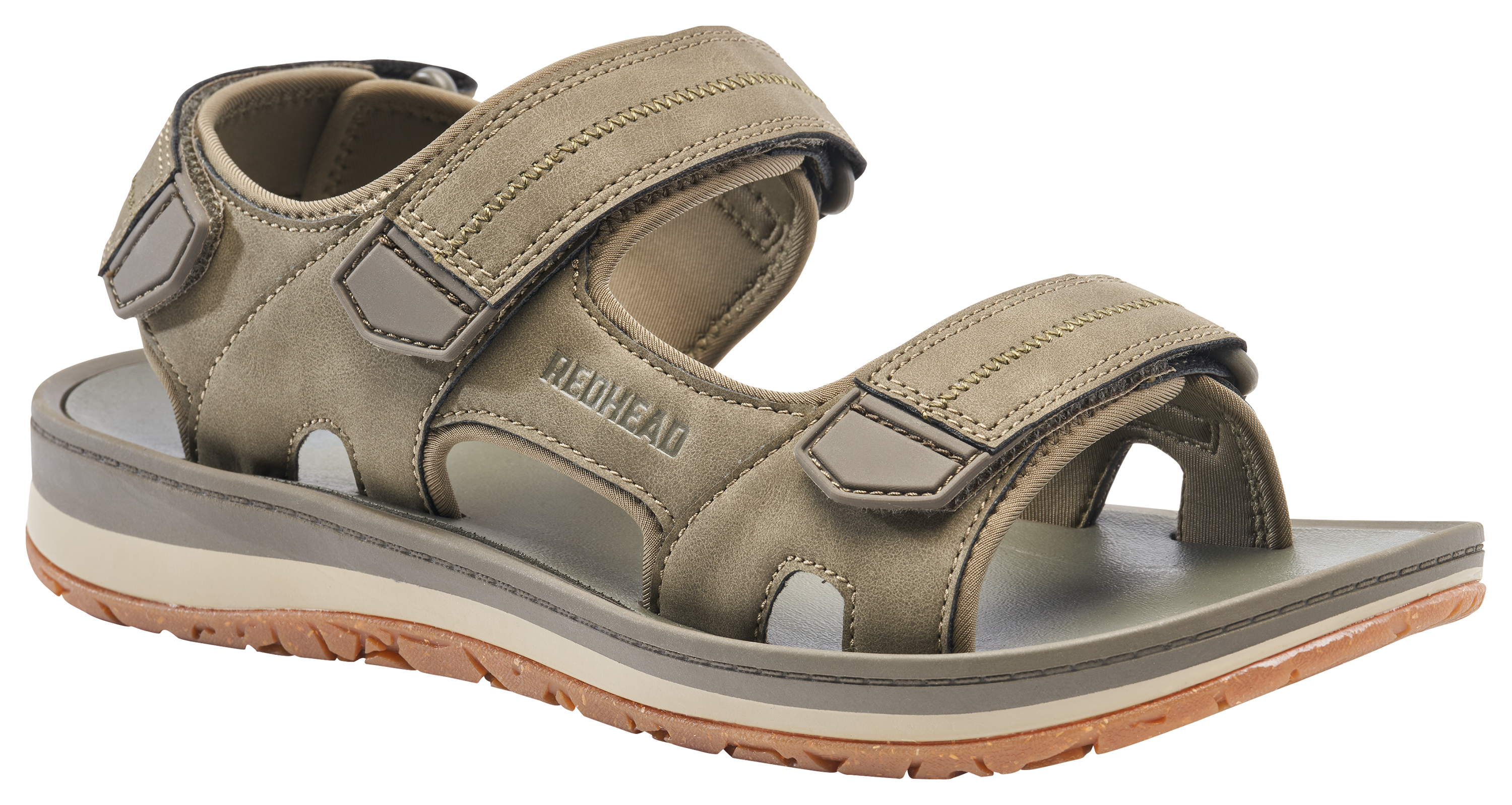 RedHead RedHead Riv Sandals for Men - Olive - $36.97 at Bass Pro Shops