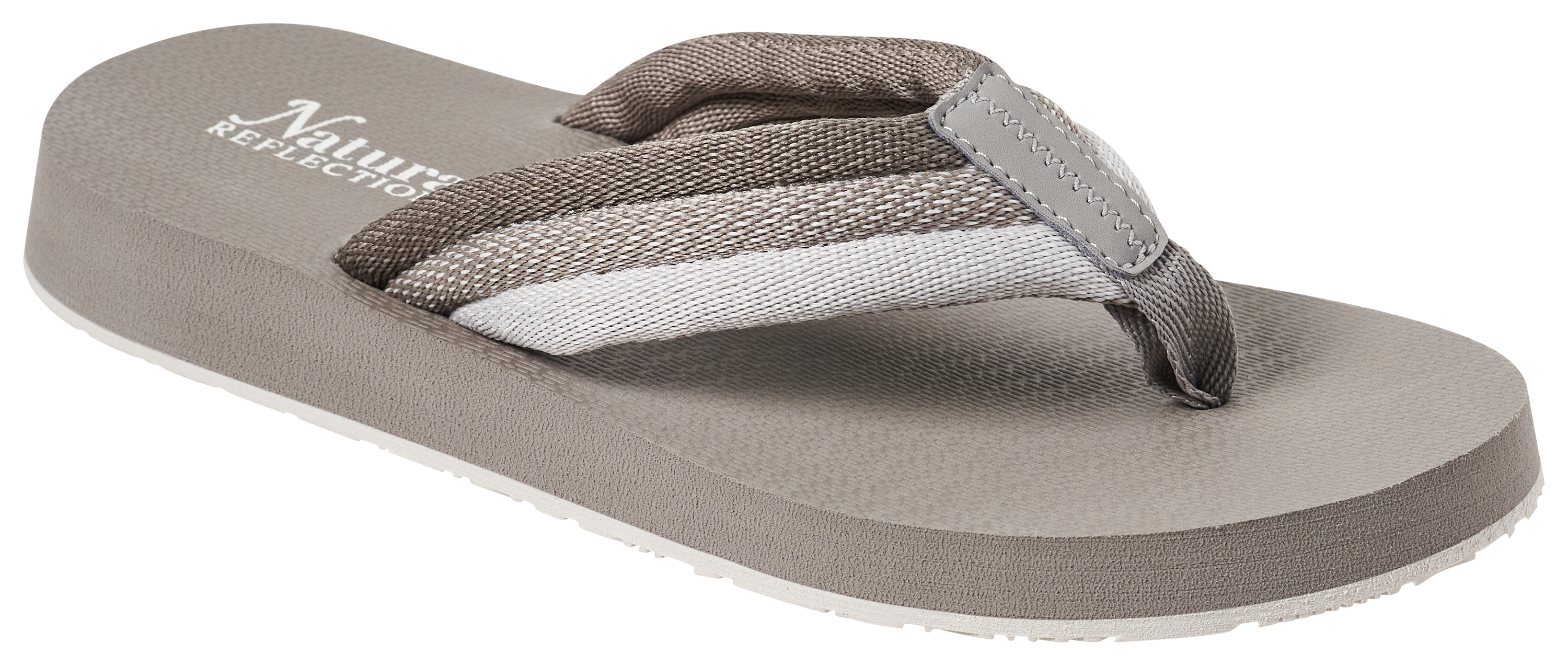 Image of Natural Reflections Finn Thong Sandals - Stone