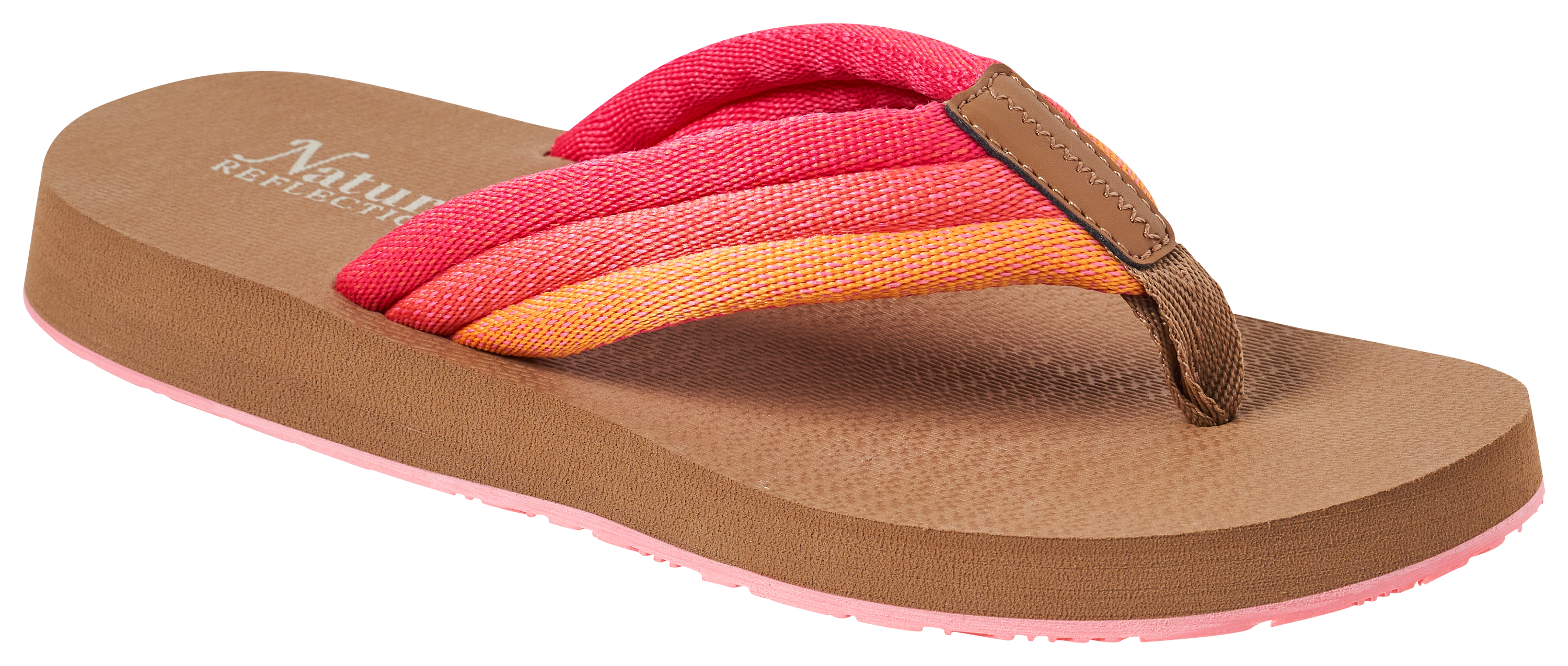 Image of Natural Reflections Finn Thong Sandals - Sunset