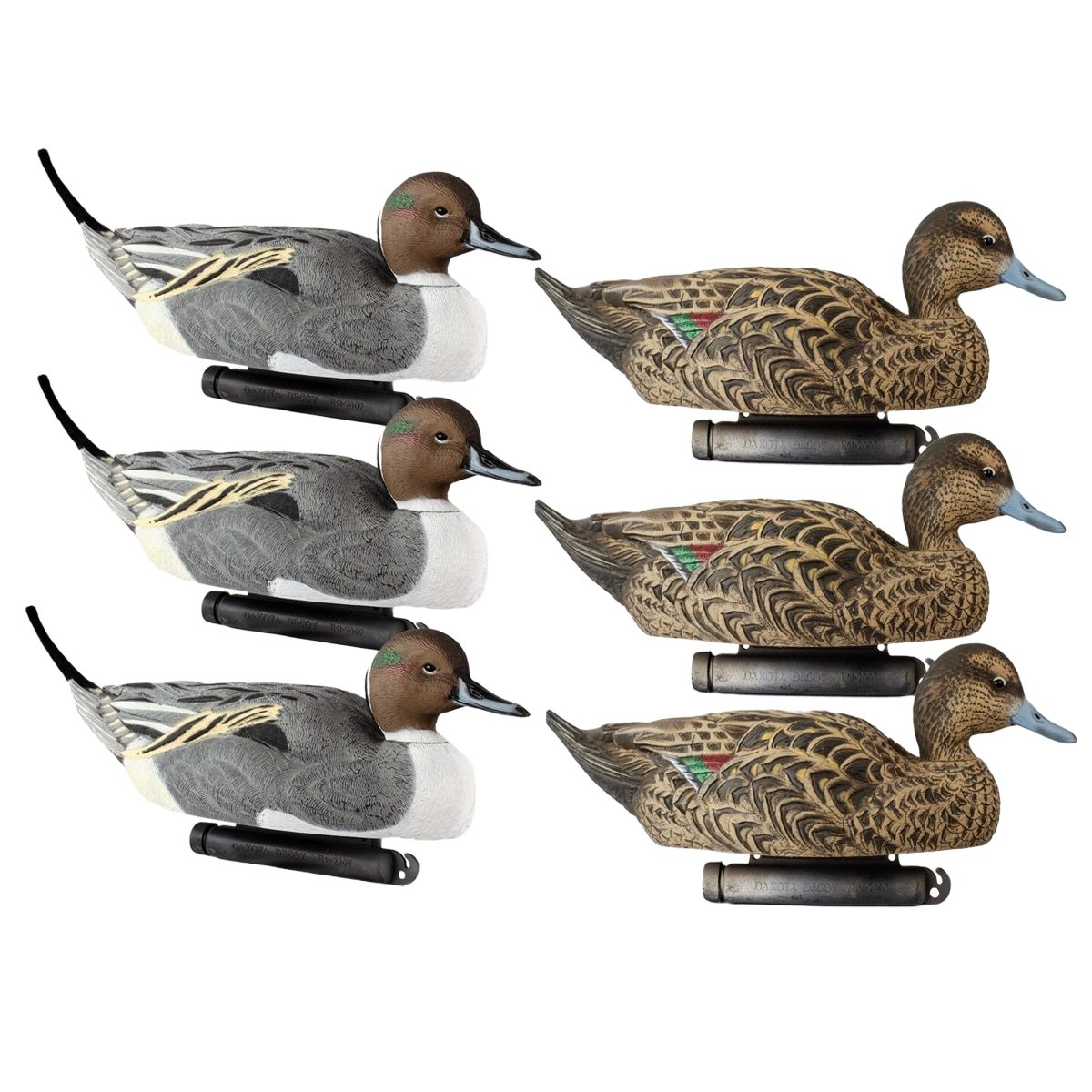 Image of Dakota Decoys X-Treme Pintail Duck Decoys 6 Pack