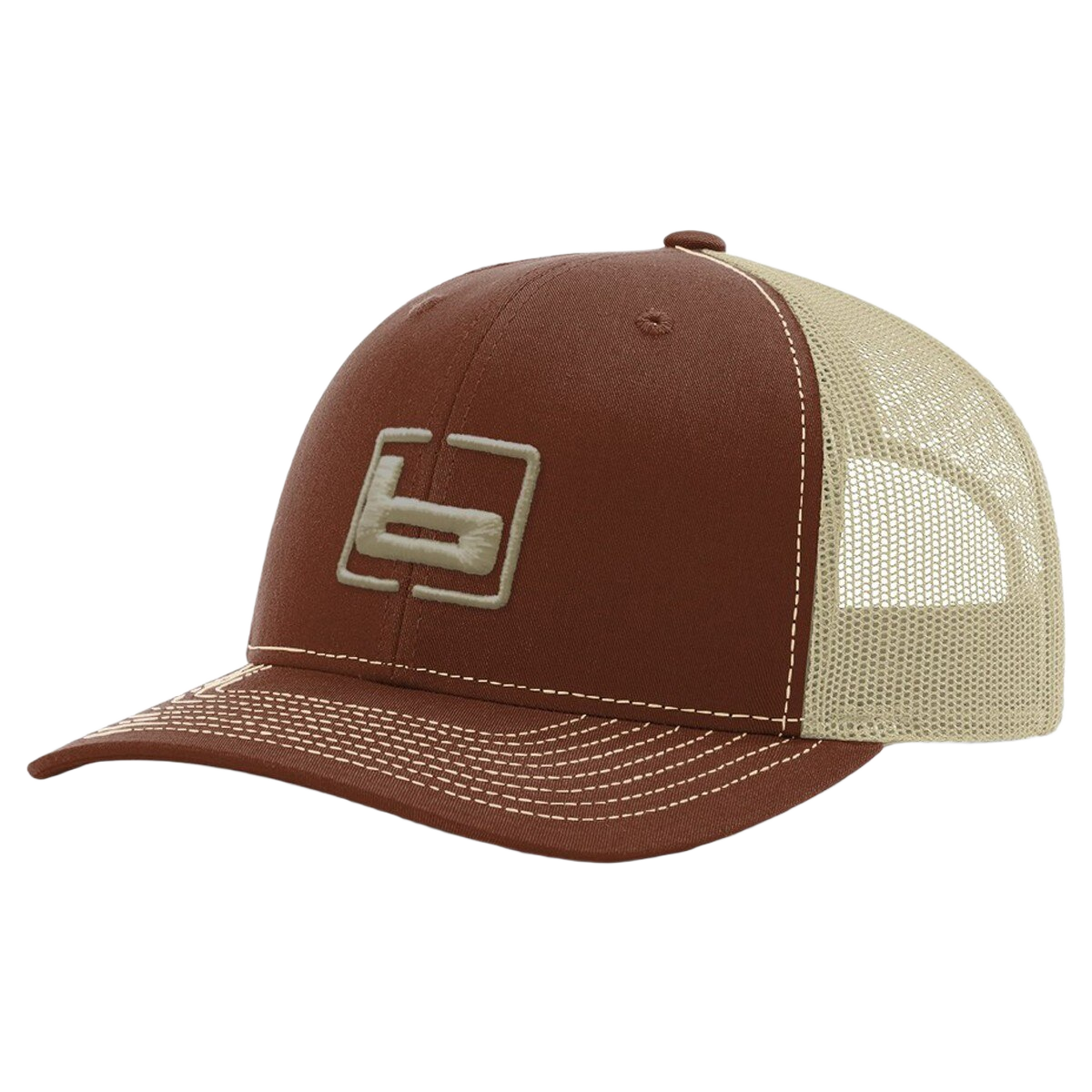 Image of Banded Trucker Cap - Brown Khaki
