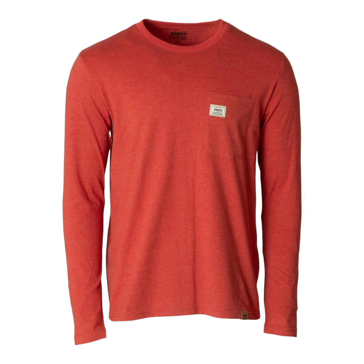 Image of Banded Trail Runner Pocket Shirt - Ox Blood