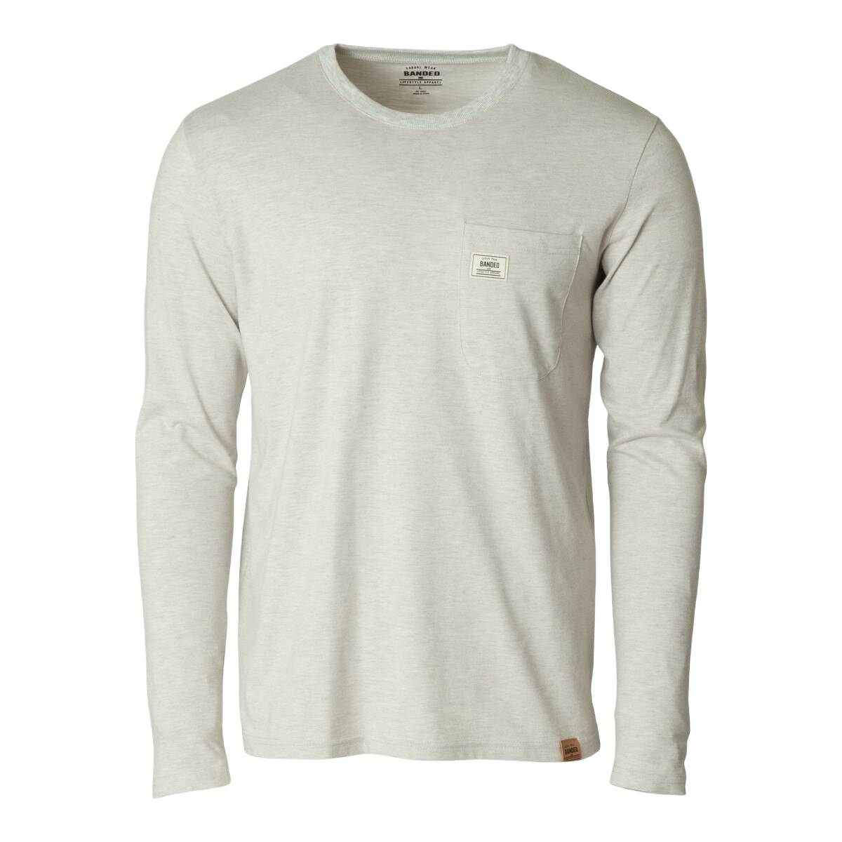 Image of Banded Trail Runner Pocket Shirt - Smoke