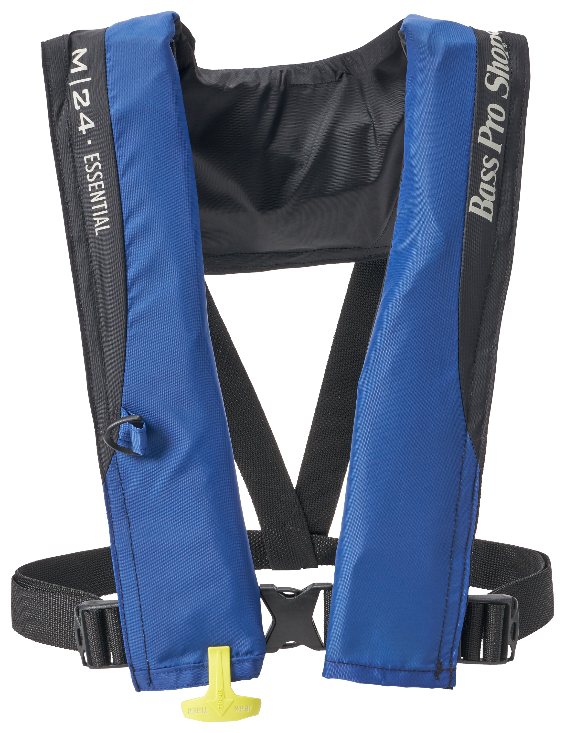 Image of Bass Pro Shops M-24 Essentials Manual Inflatable Life Vest - Blue