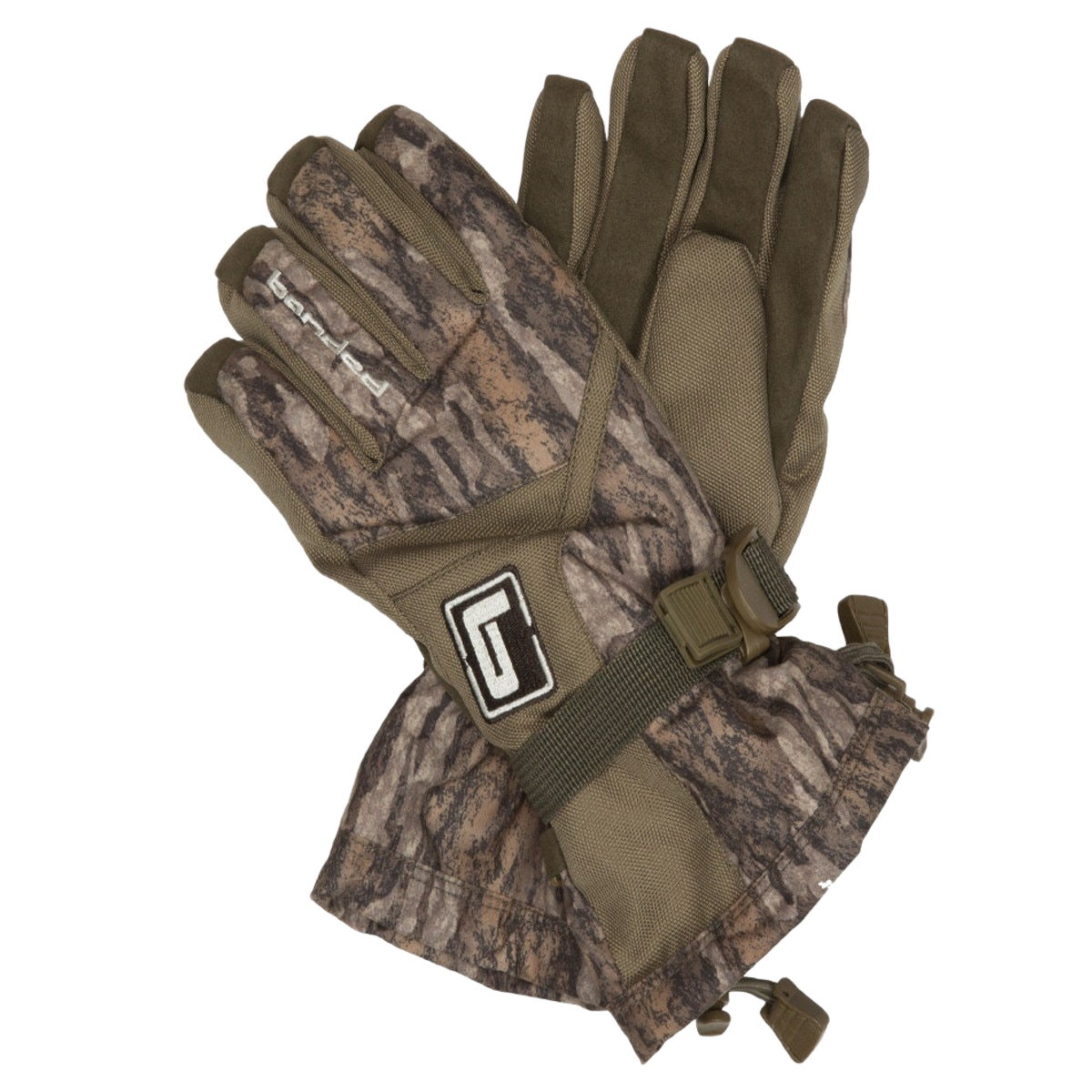 Image of Banded Youth White River Gloves - Mossy Oak Bottomland - L