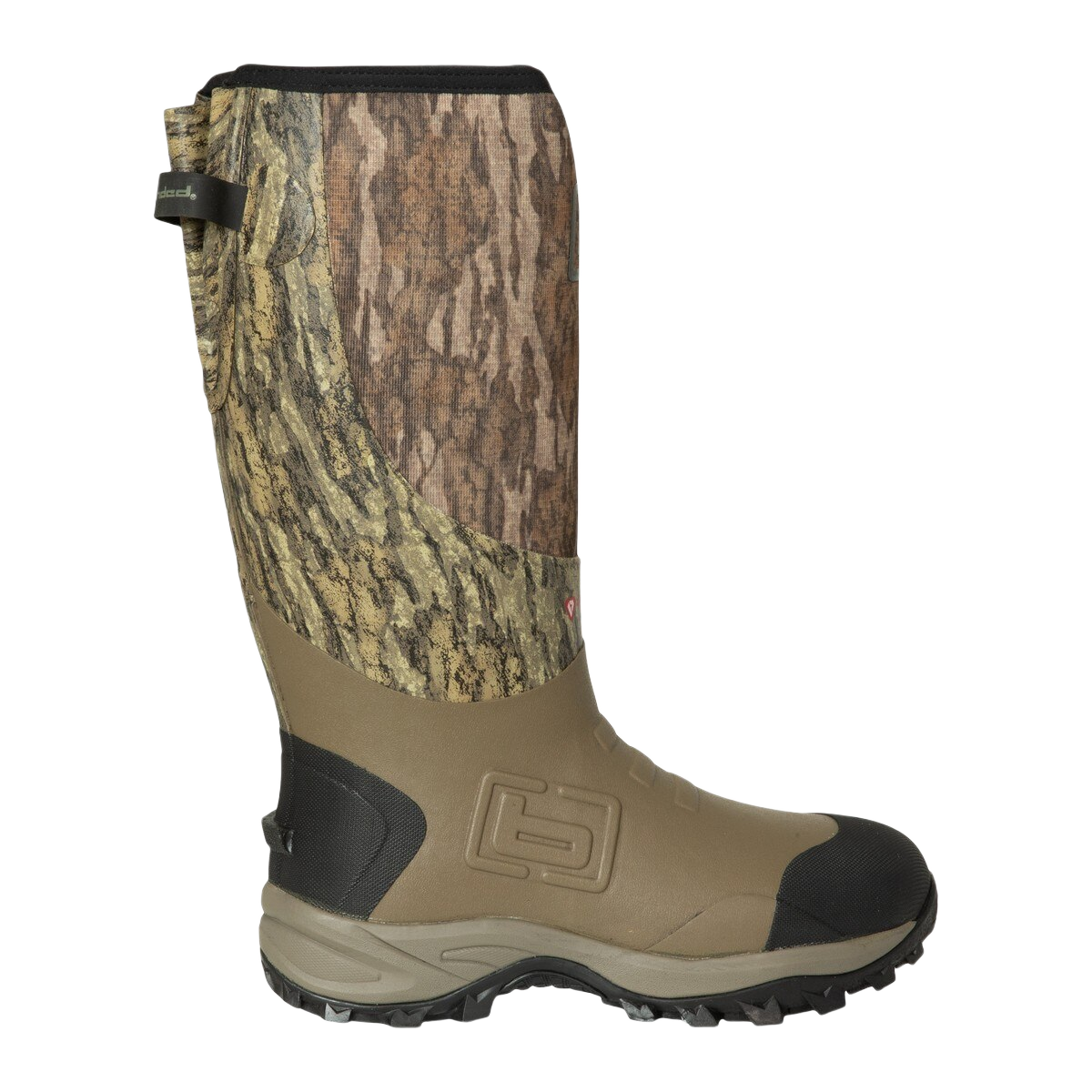 Image of Banded Black Label Elite Hybrid Neo Rubber Boot - Mossy Oak Bottomland - 13M