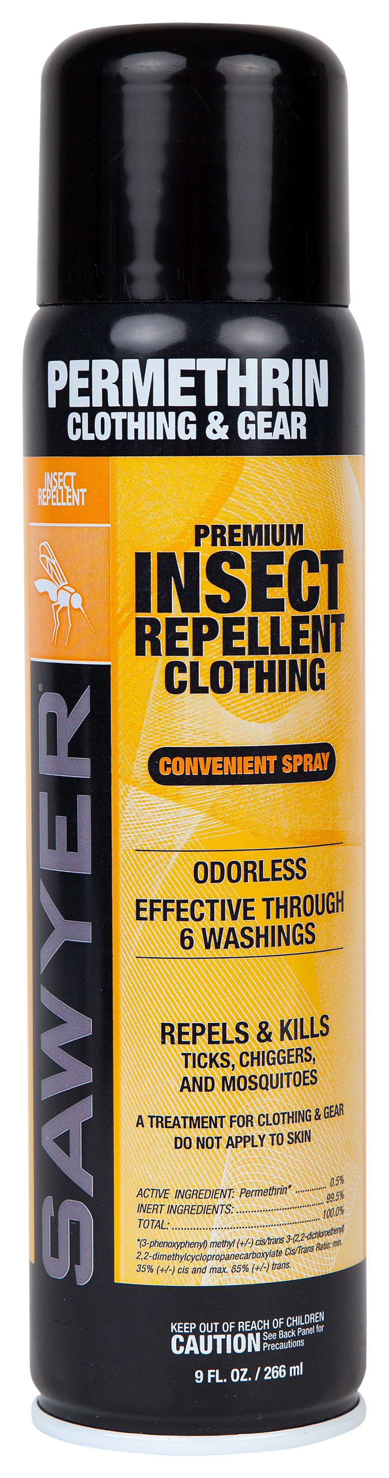 Sawyer Permethrin Premium Insect Repellent Aerosol Spray for Clothing