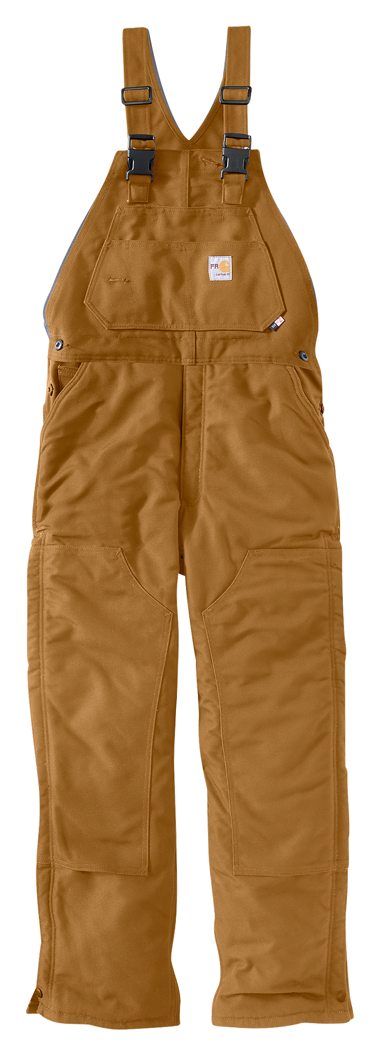 Carhartt bib overalls brown - Gem