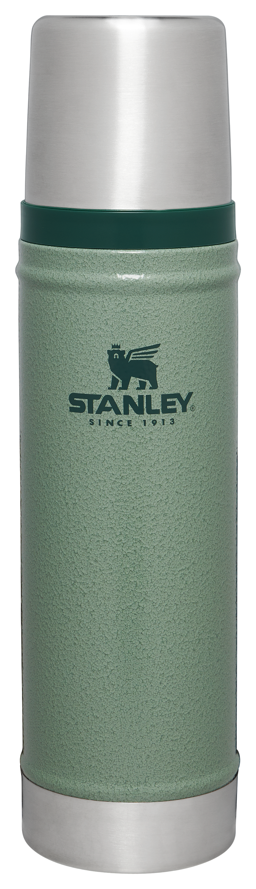 Image of Stanley Classic Legendary 20-oz. Bottle - Hammertone Green