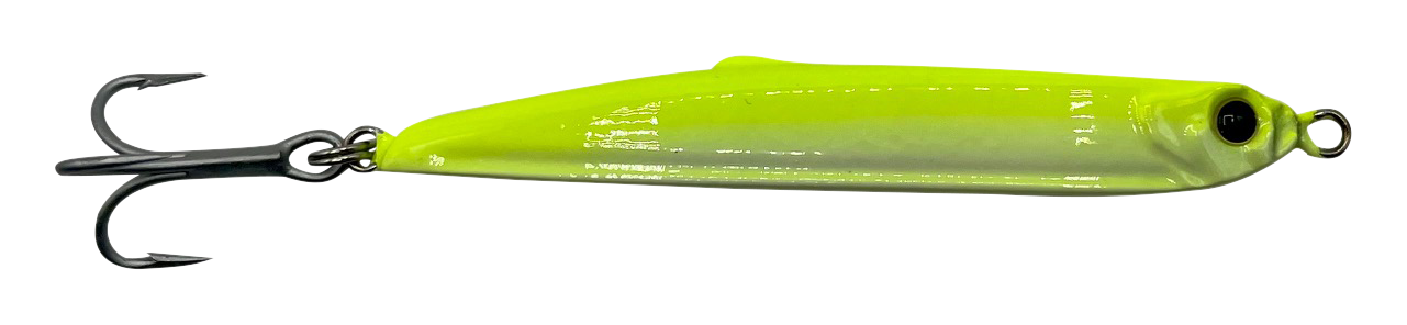 Image of "RonZ-Poxy Minnow - Chartreuse - 3"""