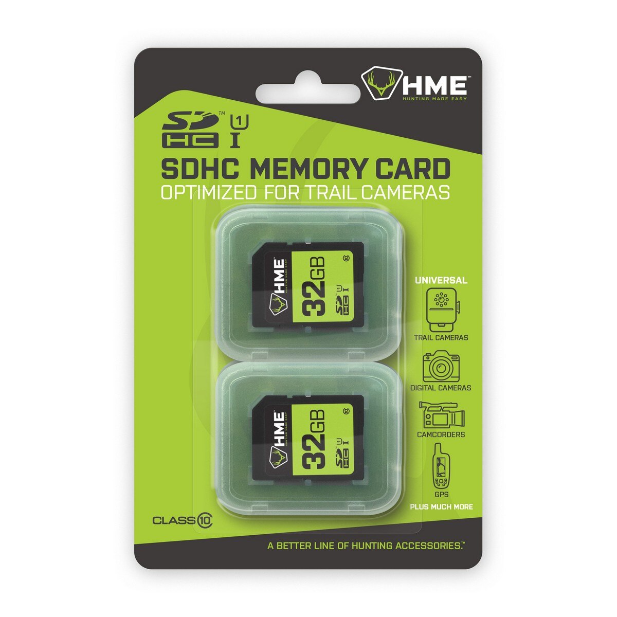 Image of HME 32GB SD Card 2 pk