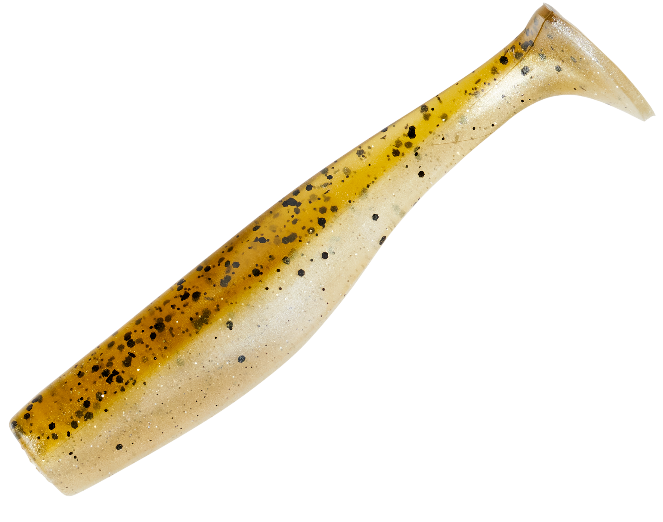 Image of "Bio Bait Shadow Swimmer - Olive/Pearl - 6"""