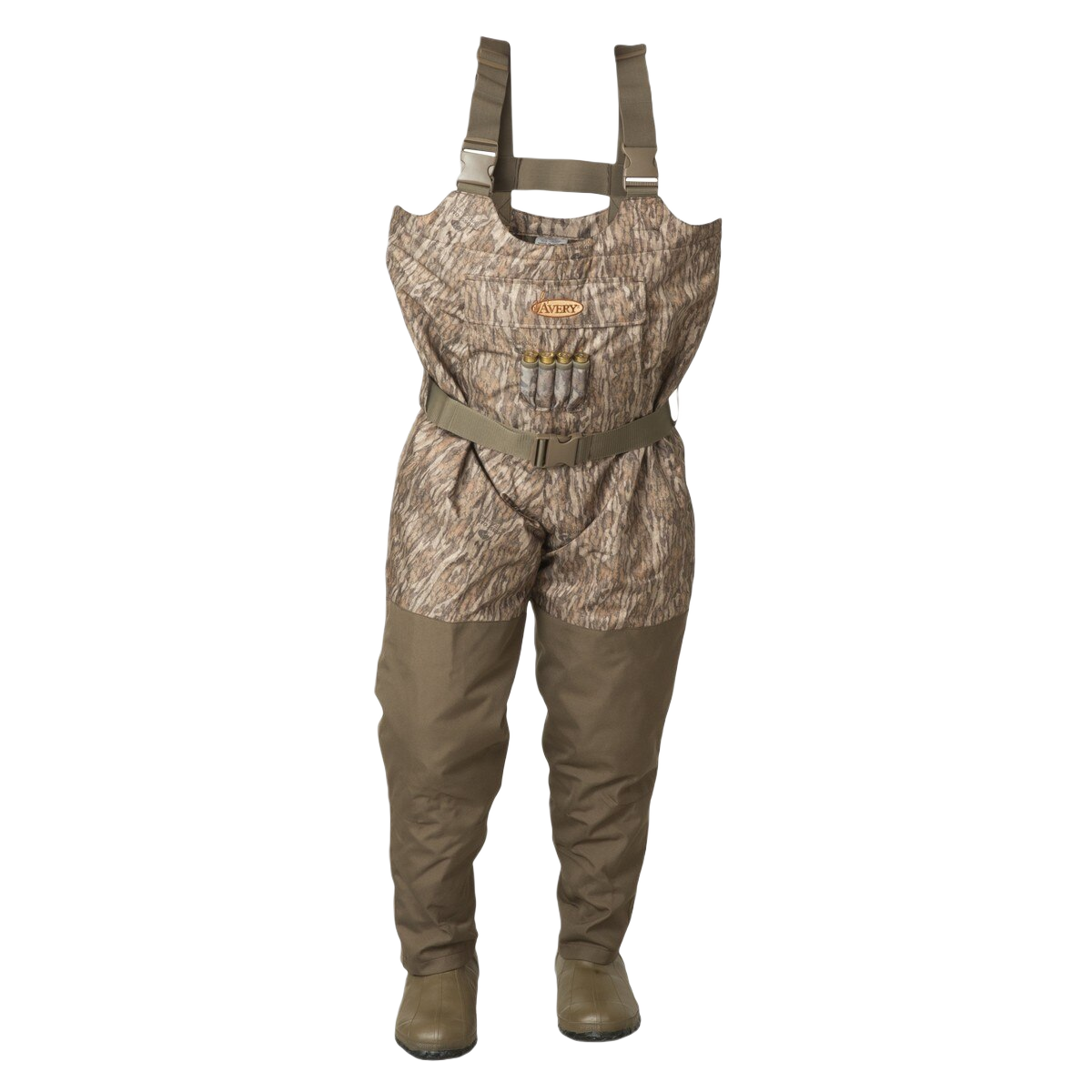 Image of Avery Originals Breathable WC Insulated Chest Wader - Mossy Oak Bottomland - 11 Regular