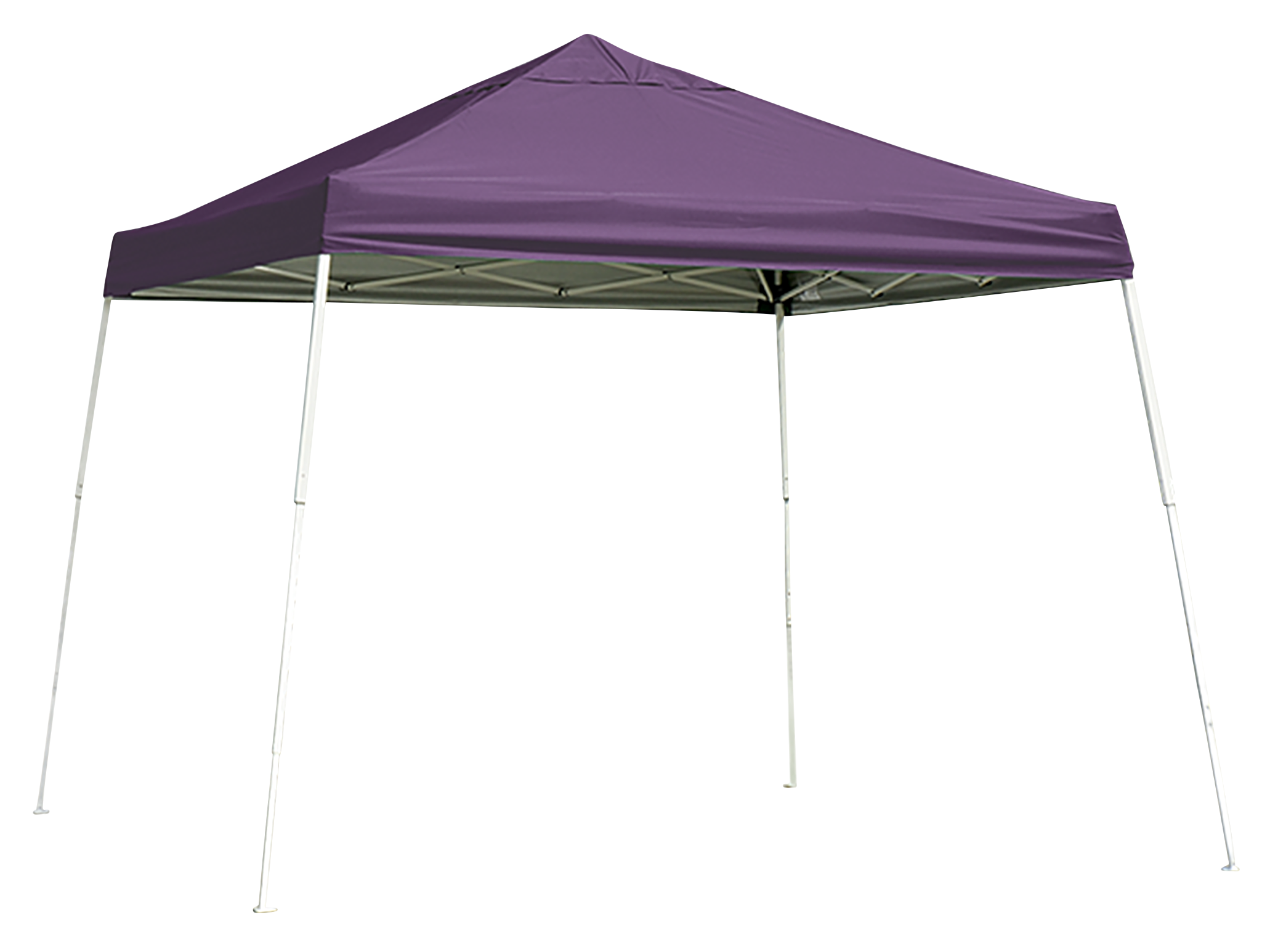 Image of ShelterLogic Slant-Leg Pop-Up Canopy - Purple - 12' x 12'