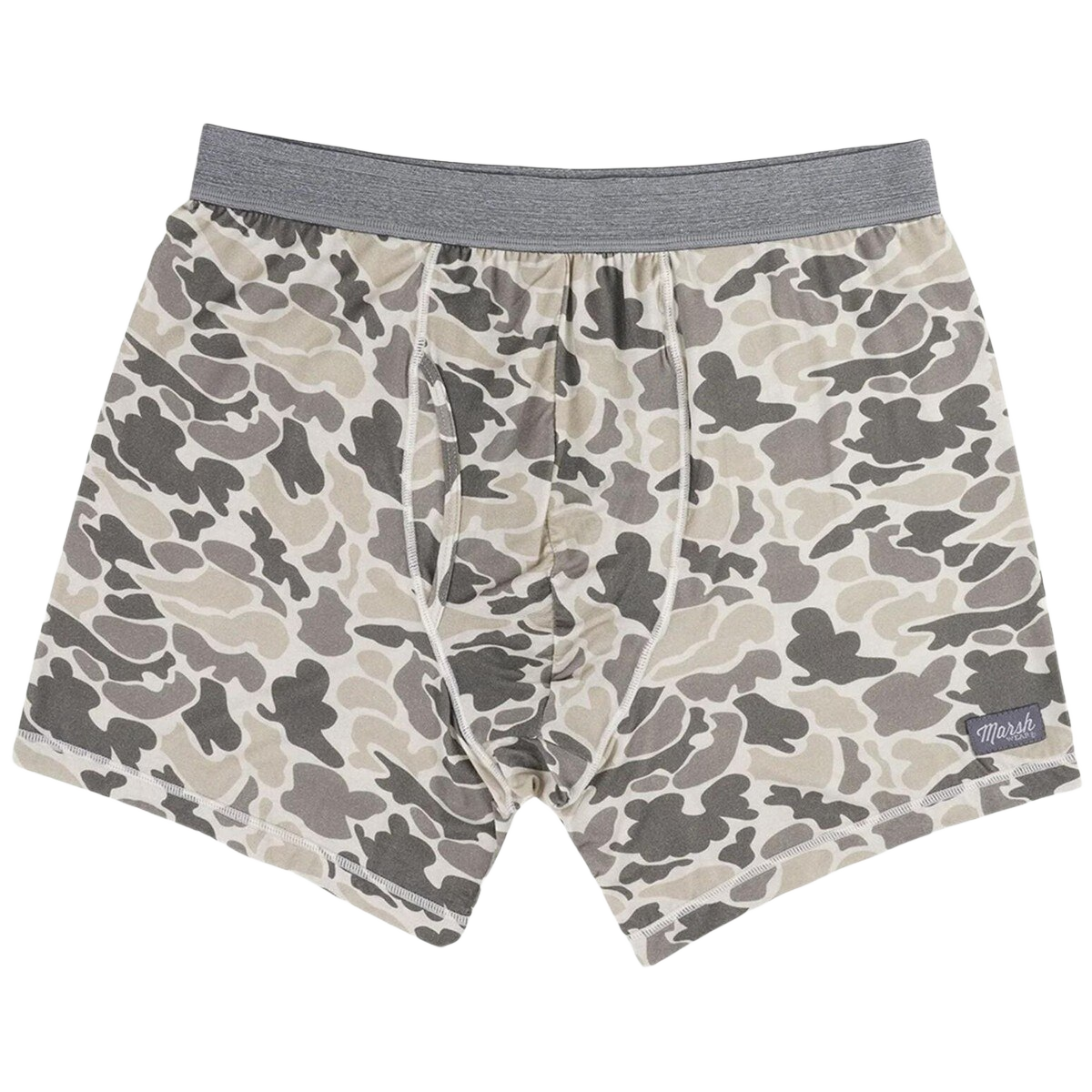 Image of Marsh Wear Buxton Brief - Stone Mallard Camo