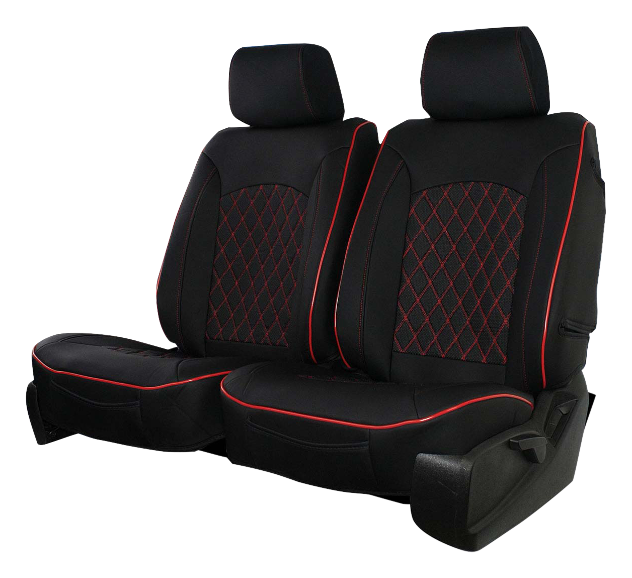 Image of Aegis Leatherette Diamond Seat Covers