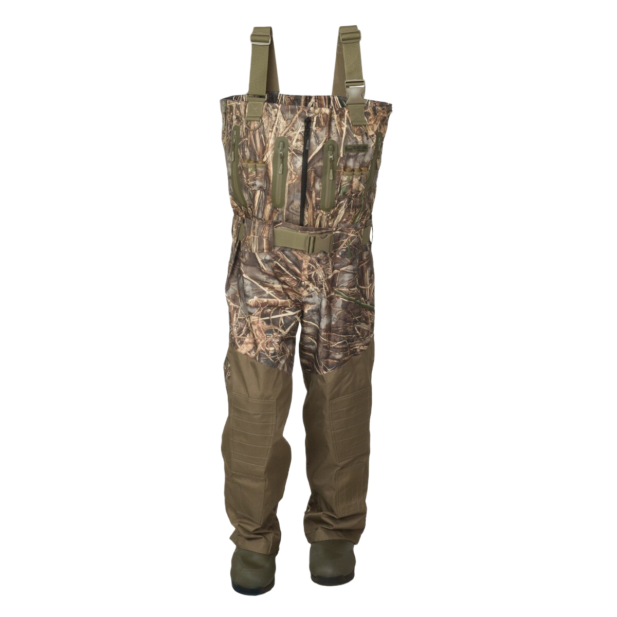Image of Banded Black Label ELITE-Z Uninsulated Breathable Zippered Wader - Realtree - MAX-7 - 10 - Regular