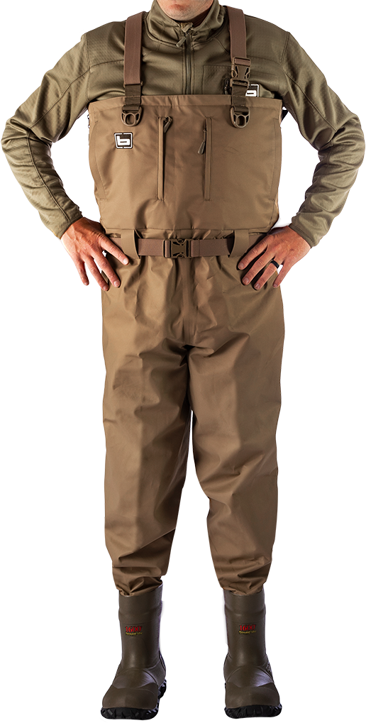 BANDED Phantom X Breathable Insulated Wader-Marsh Brown-Size 10 (BW001-MB-10R)
