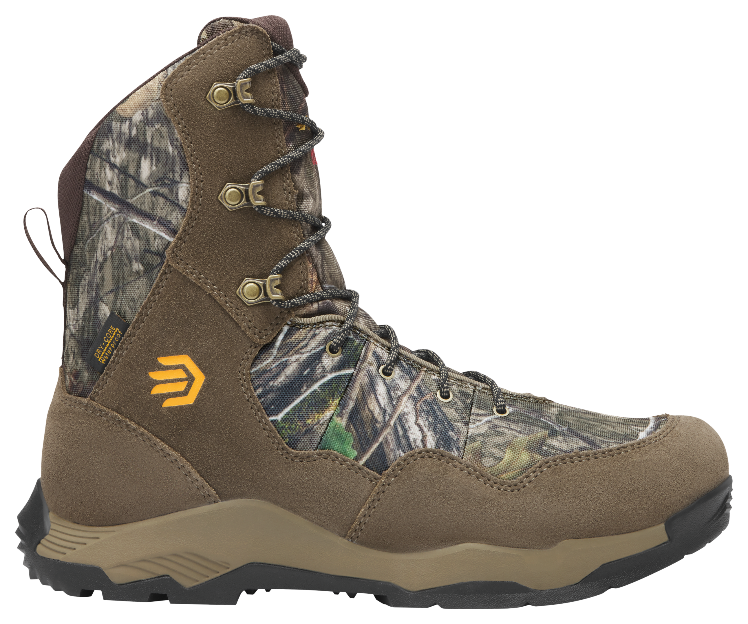 Image of LaCrosse Ridgeback 800-Gram Insulated Waterproof Hunting Boots for Men - Mossy Oak Country DNA - 8M