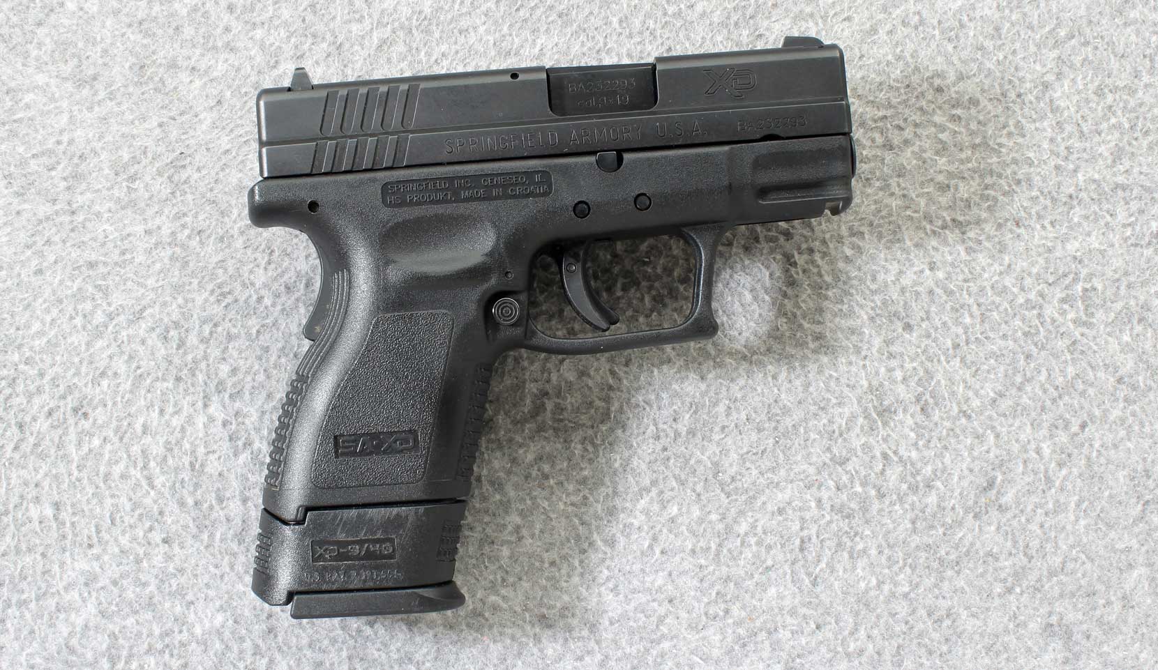 ++SPRINGFIELD ARMORY XD-9 SUB CO - Springfield Armory