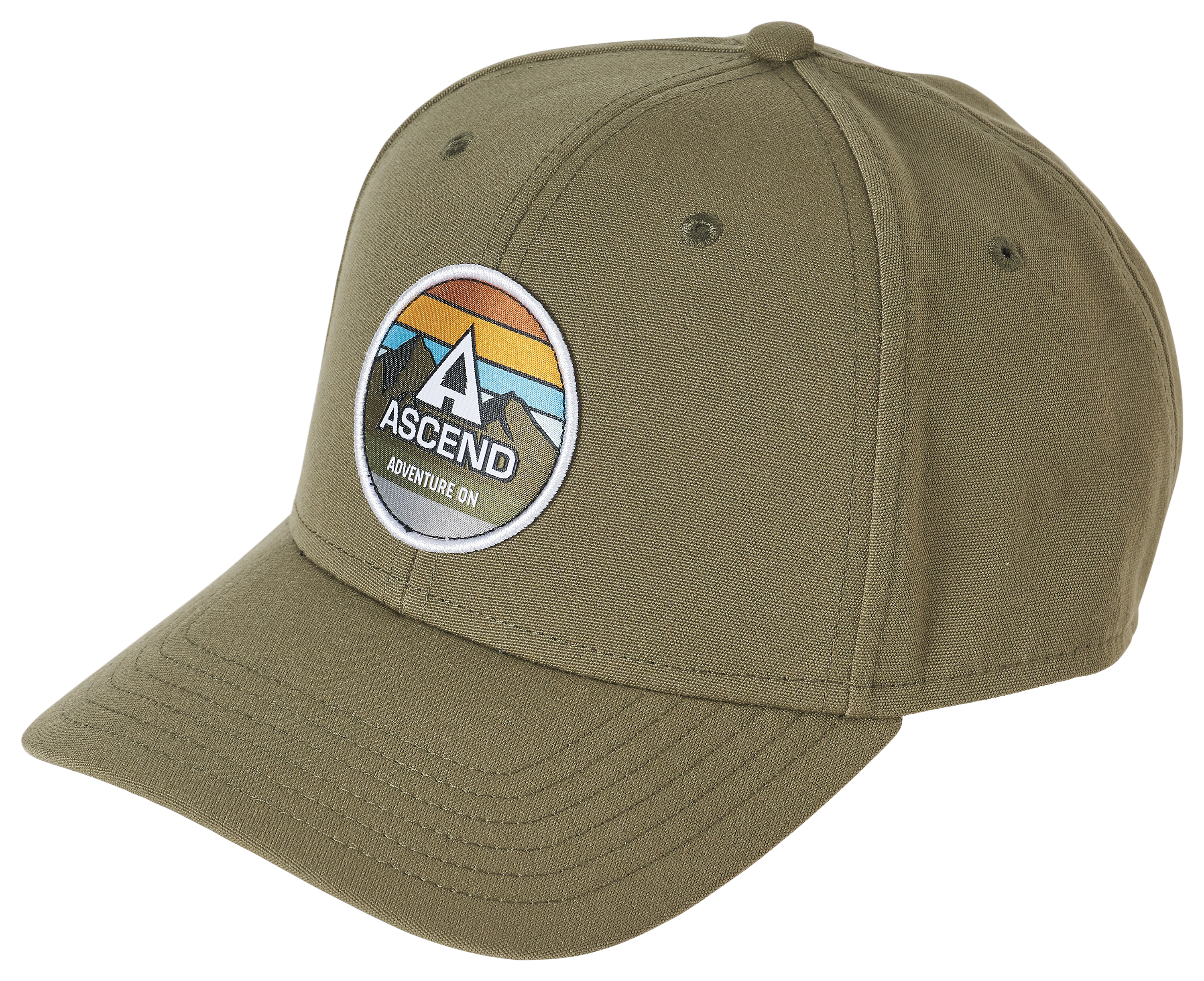 Image of Ascend Mountain Patch Cap - Olive