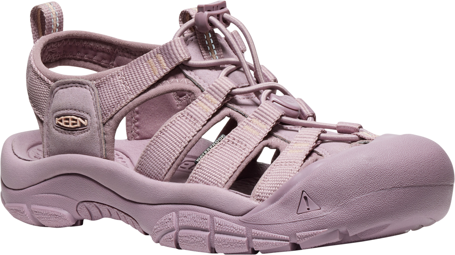 Image of Keen Newport H2 Water Shoes for Ladies - Monochrome/Toadstool
