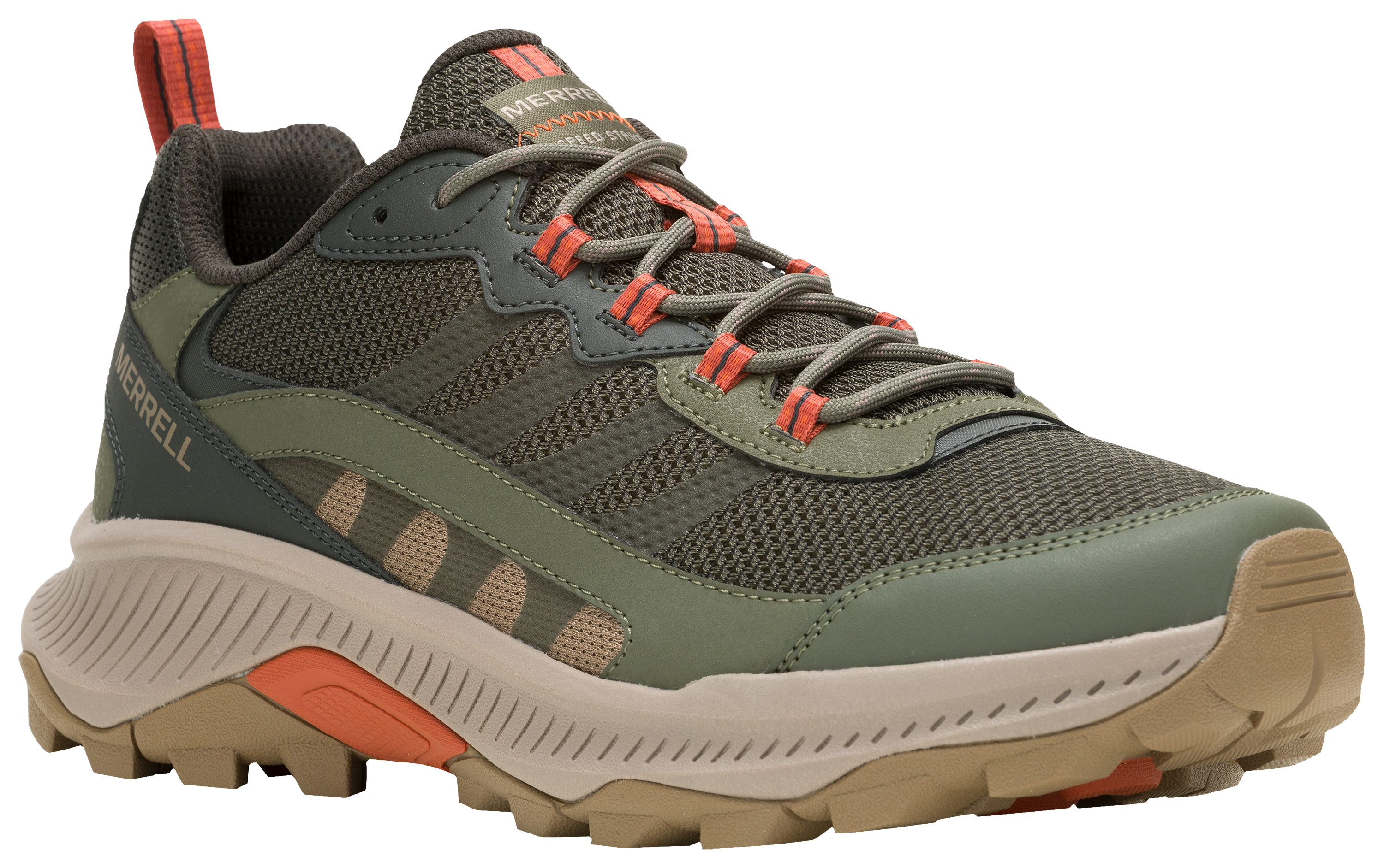 Image of Merrell Speed Strike 2 Hiking Shoes for Men - Olive - 9.5M