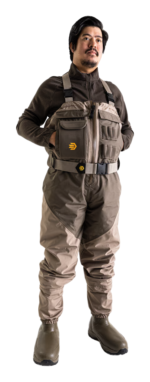 Image of LaCrosse Alpha Agility Select Insulated Front-Zip Breathable Hunting Waders for Men
