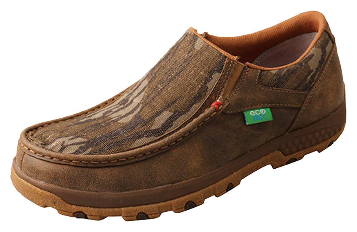 Image of Twisted X Slip-On Driving Mocs with CellStretch for Men