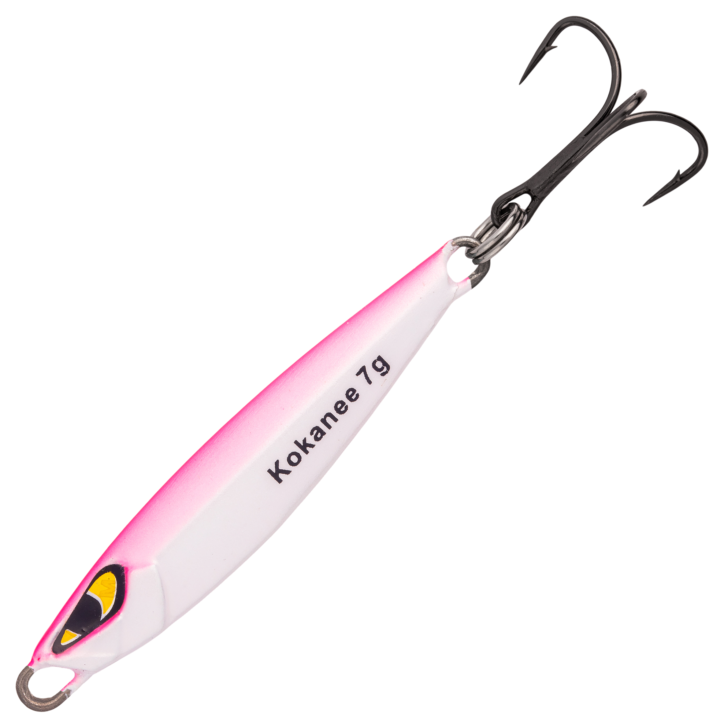 Image of Mustad Kokanee Jig - UV Pink White
