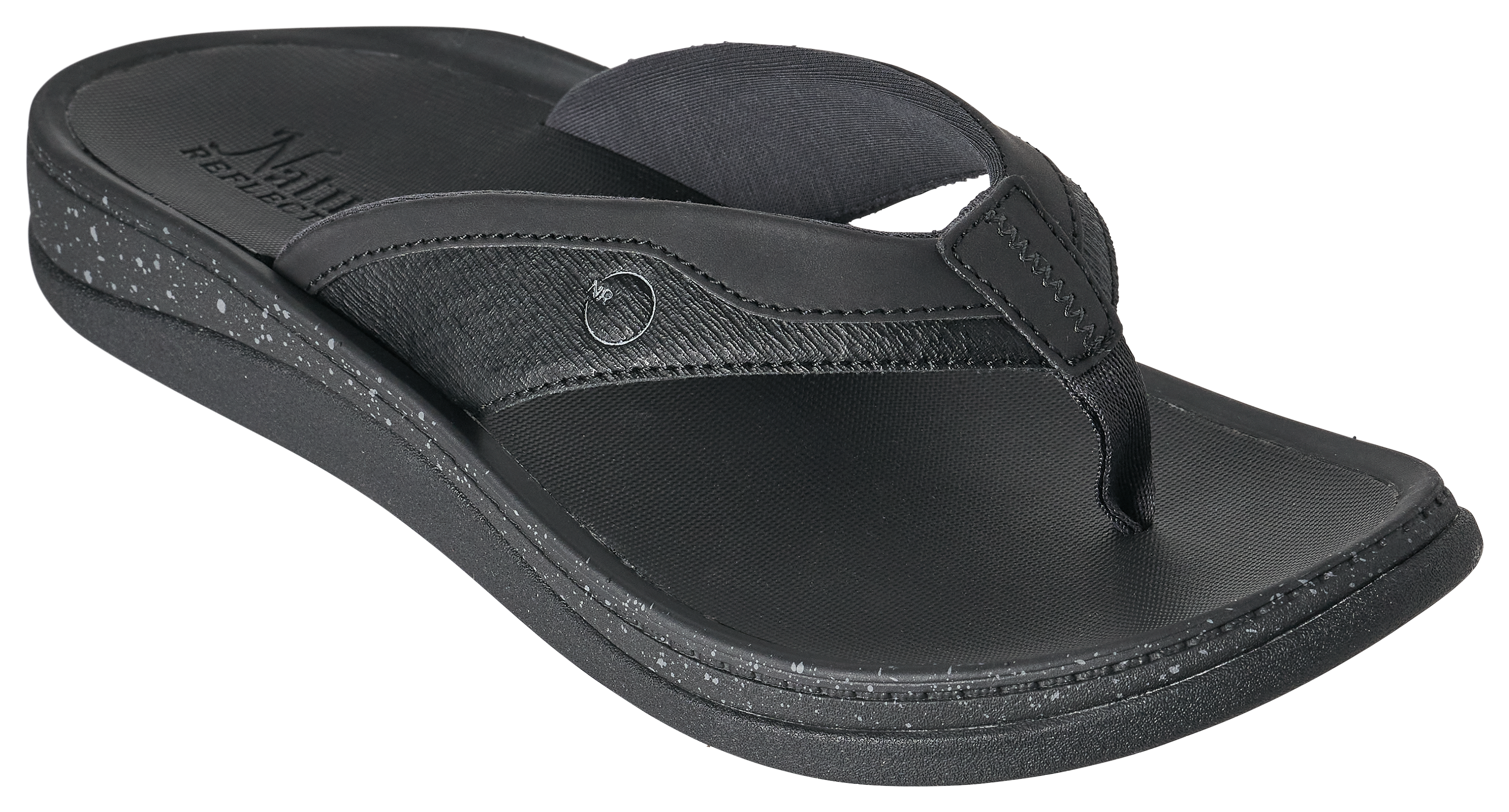 Image of Natural Reflections Brook Comfort Sandals - Black - 7M