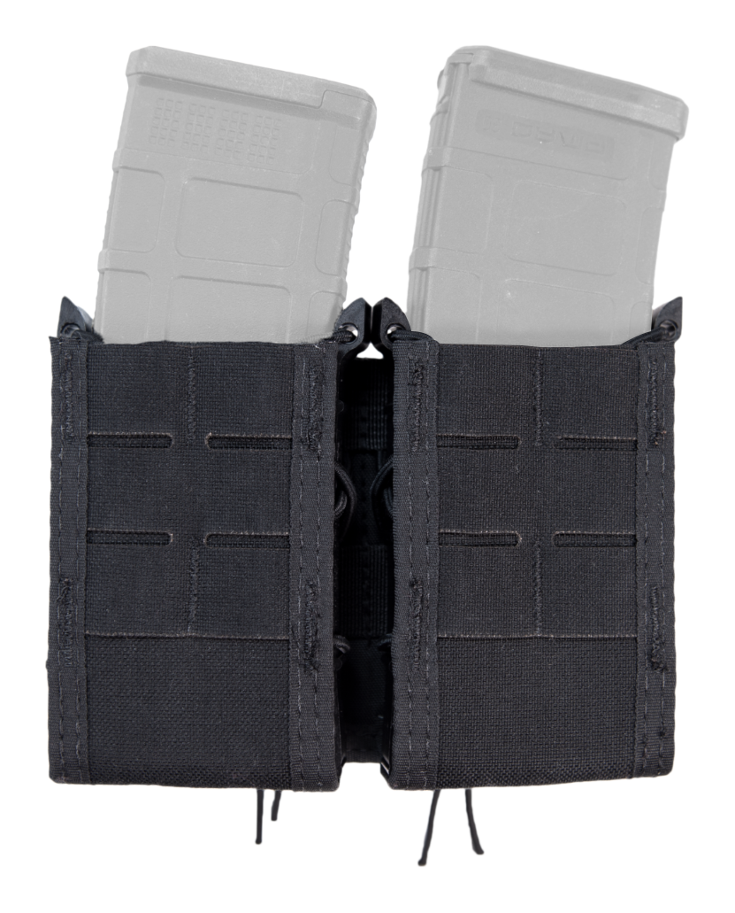 Image of High Speed Gear Duty TACO Double Rifle Magazine Pouch - Black