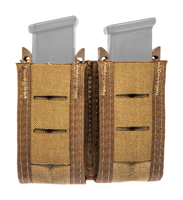 Image of High Speed Gear Duty Double Pistol TACO - Coyote Brown