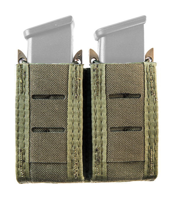 High Speed Gear Duty Double Pistol TACO - Olive Drab - High Speed Gear