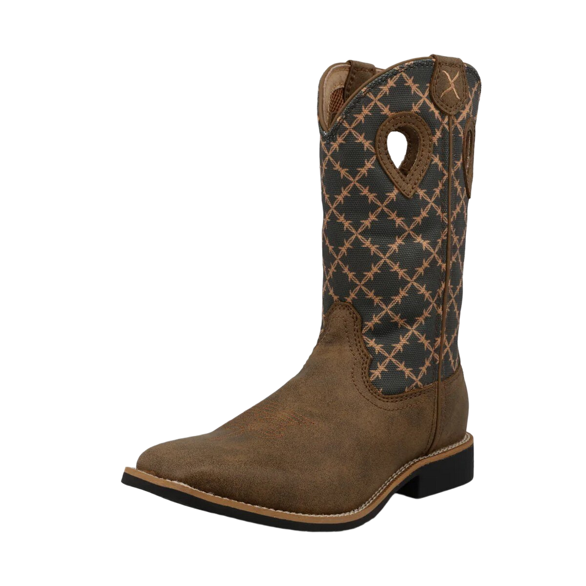 Image of Twisted X Top Hand Youth Boots - Mocha/Slate - 12 Toddler