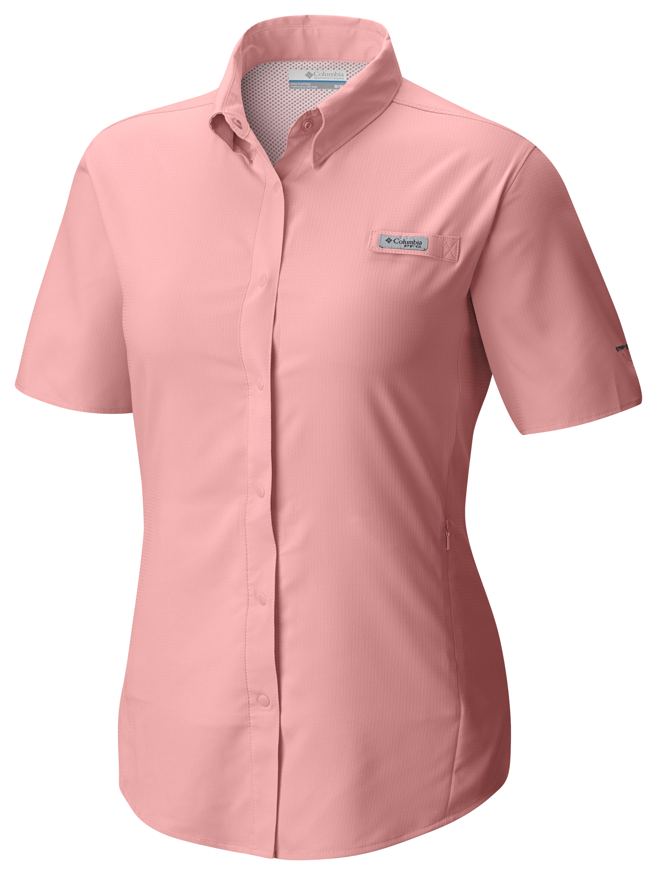 Image of Columbia PFG Tamiami II Short-Sleeve Shirt - Tiki Pink