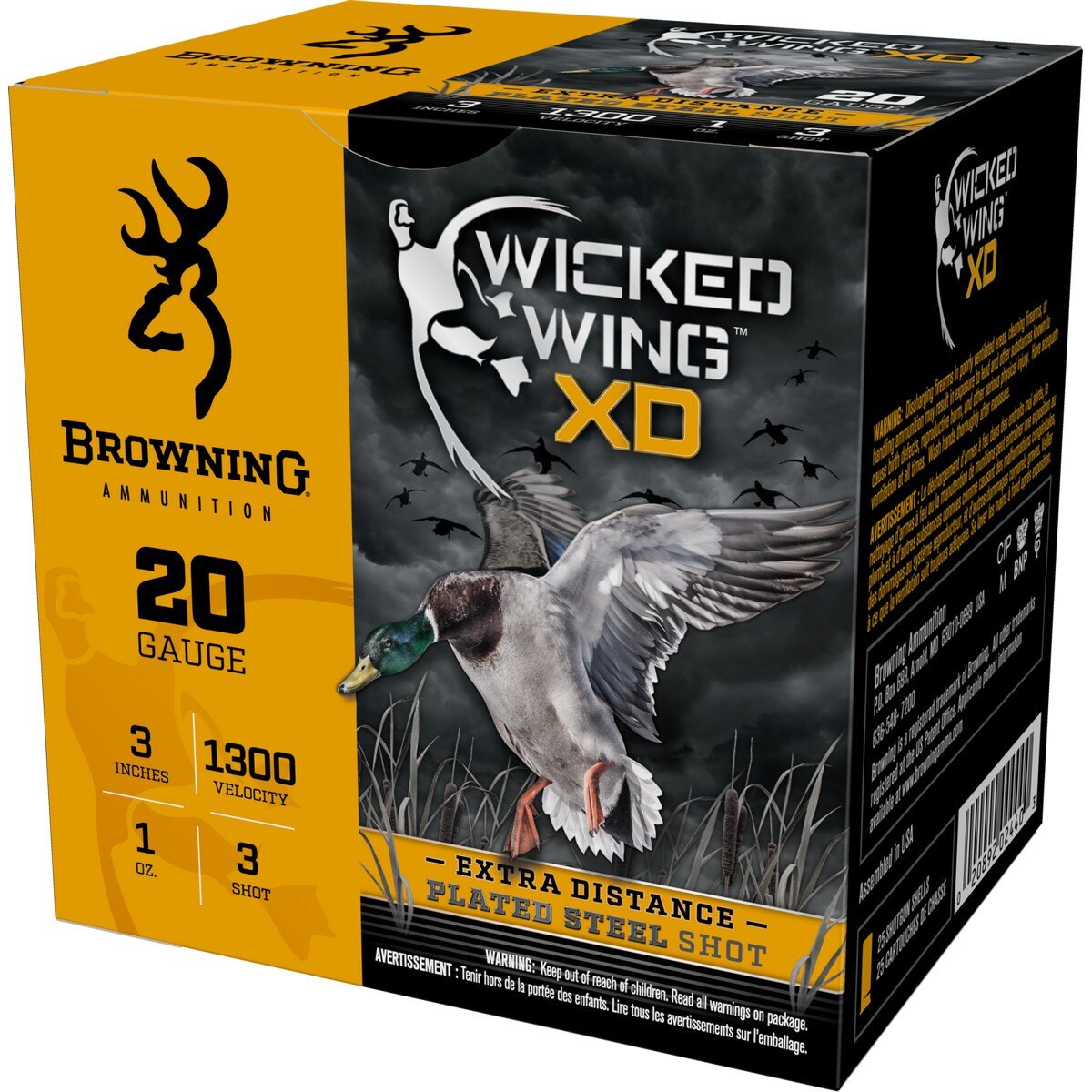 Migra 12 Gauge 3" 1-3/8 Oz. Stack Load Steel/TSS Shotshells - 25 Rounds