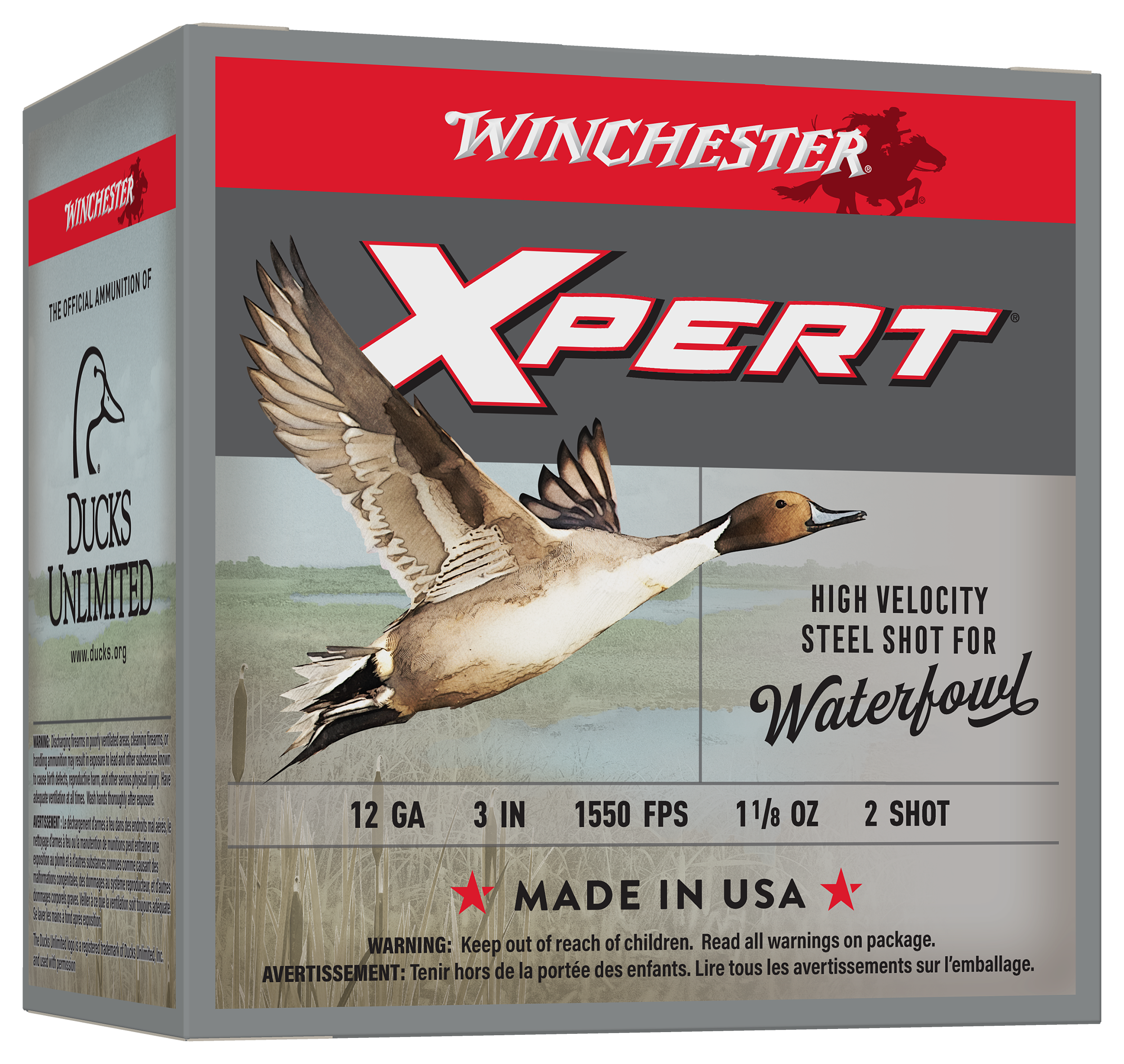 Image of "Winchester Xpert HV 12-Ga. 2-3/4"" 1-1/8 oz. Shotshells - 4 - 25 Rounds"