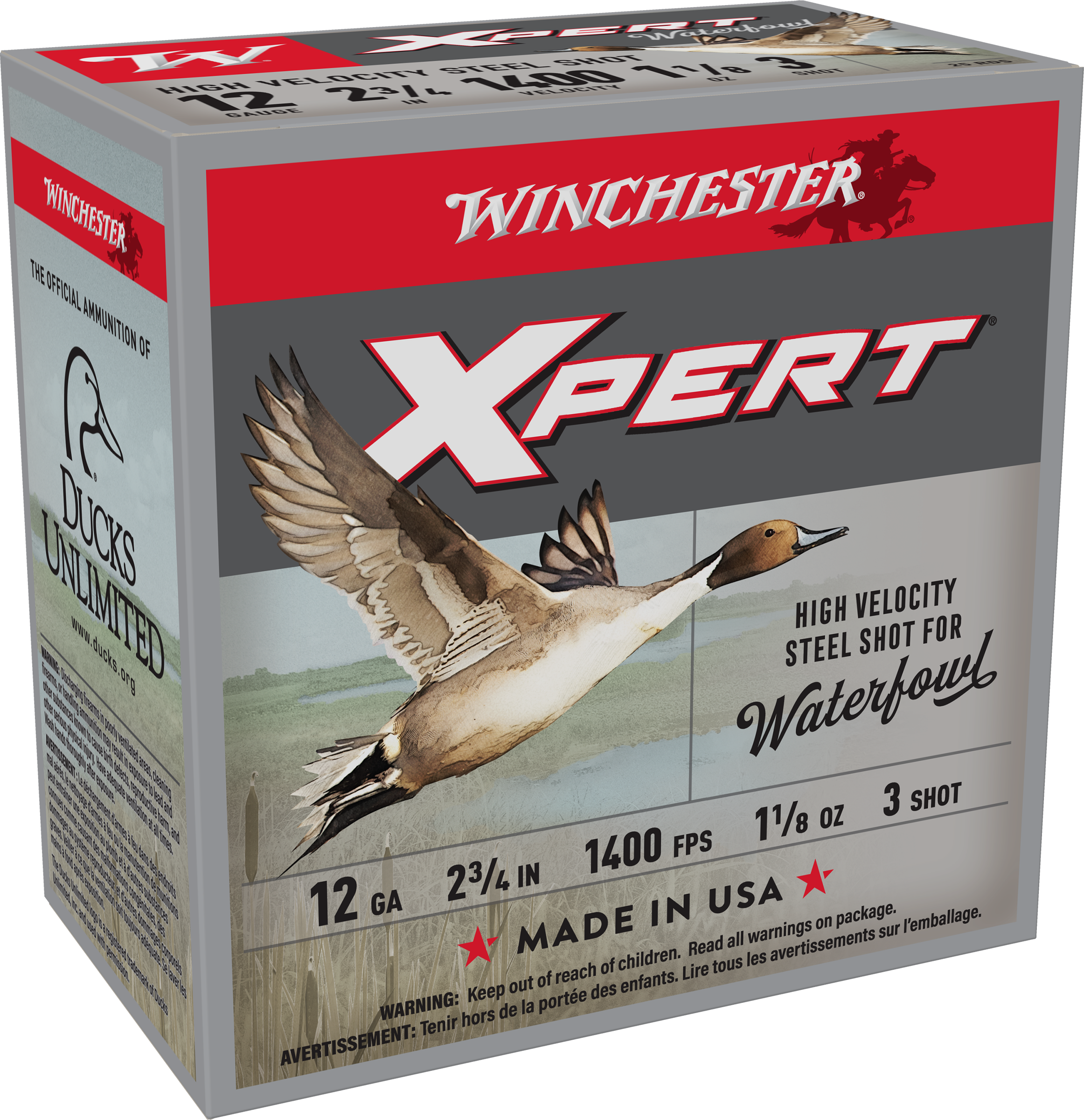 Image of "Winchester Xpert HV 12-Ga. 2-3/4"" 1-1/8 oz. Shotshells - 3 - 25 Rounds"