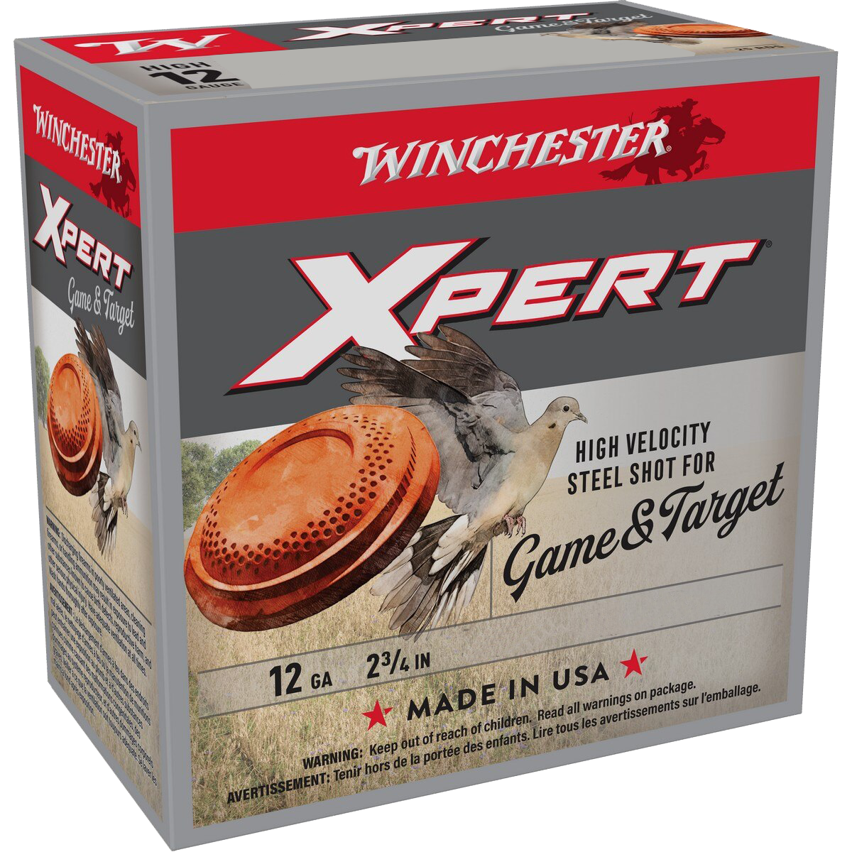 Winchester Xpert Steel 12-Ga 2-3/4″ 1 oz. Shotshells - #6 - 25 Rounds - Winchester