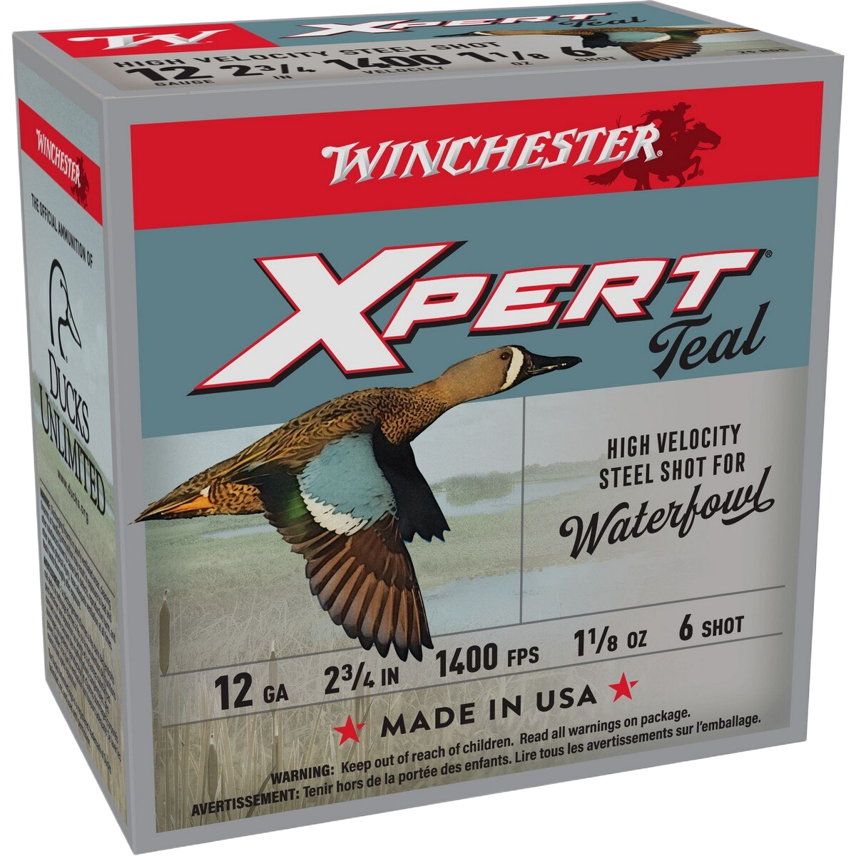 Image of "Winchester Xpert HV 12-Ga. 2-3/4"" 1-1/8 oz. Shotshells - 8 - 250 Rounds"