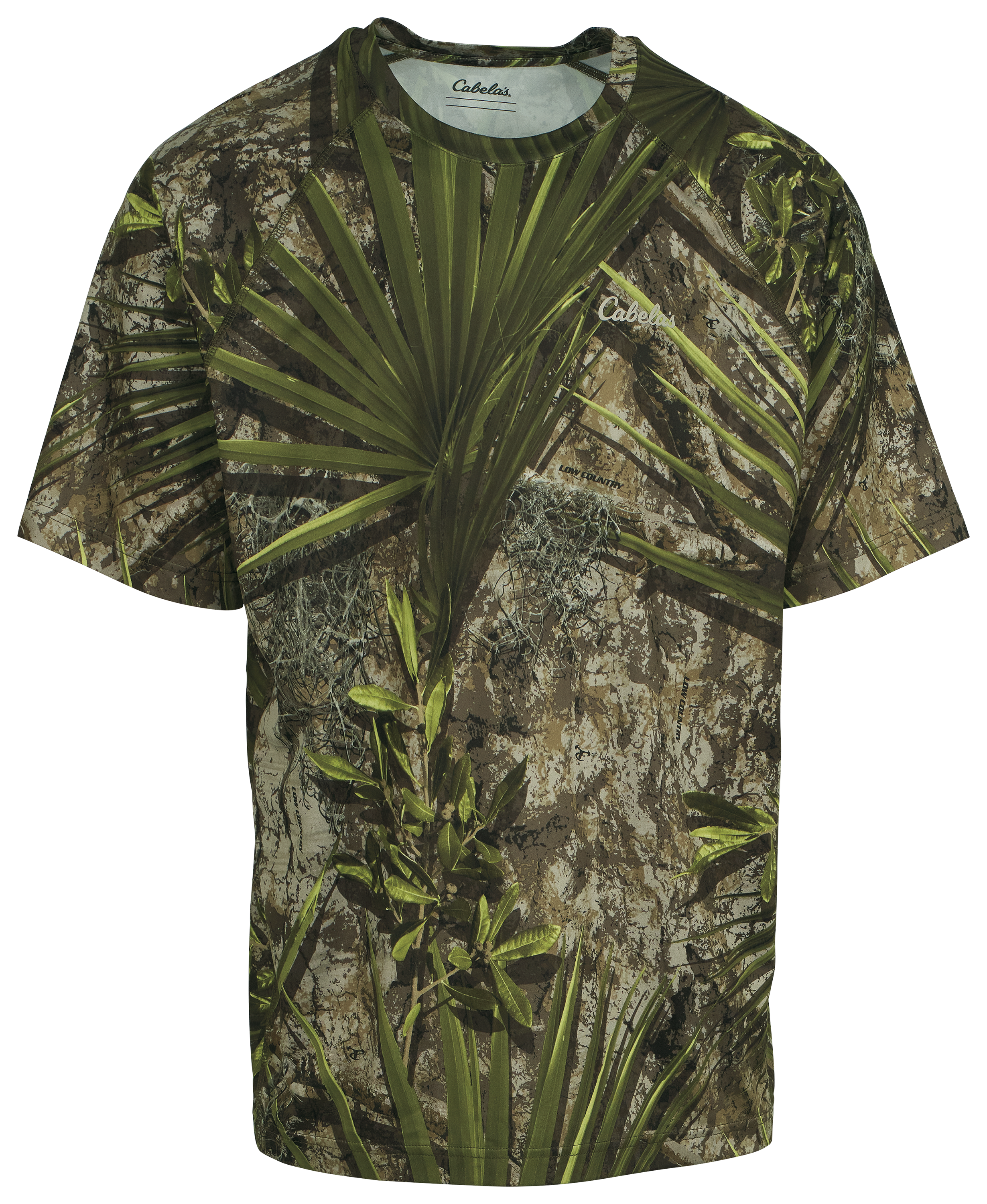 Image of Cabela's Lightweight Performance T-Shirt for Men - Low Country