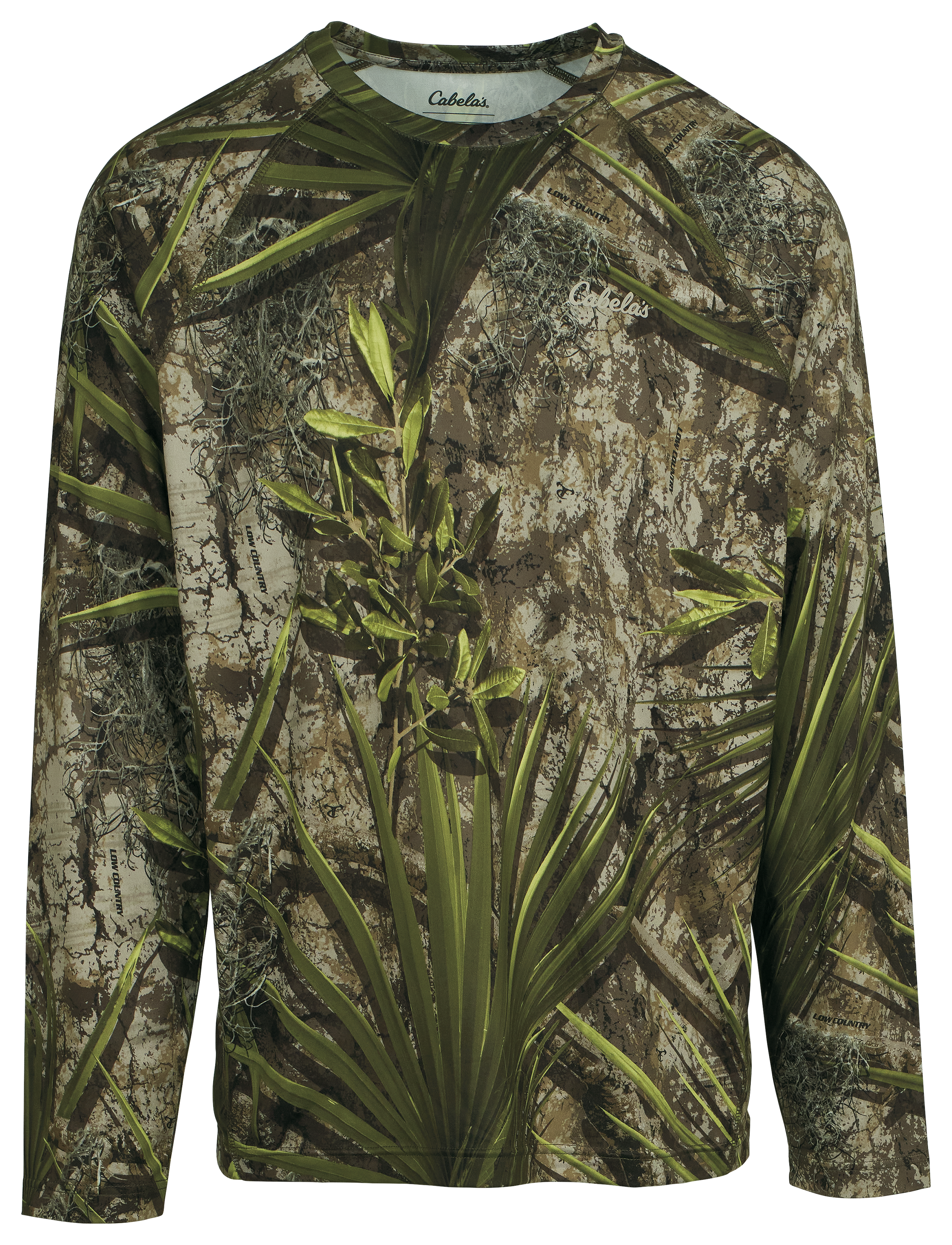 Image of Cabela's Lightweight Performance Long-Sleeve Shirt - Low Country