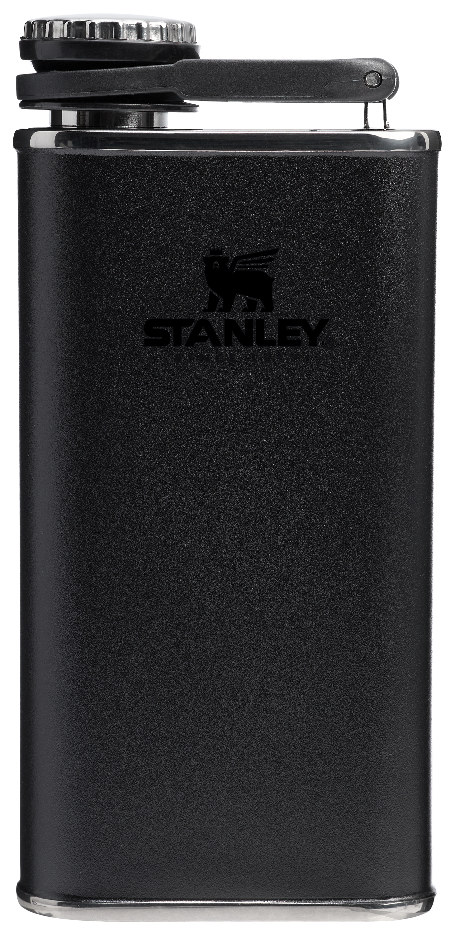 Image of Stanley Classic Easy Fill Wide-Mouth Flask - Black